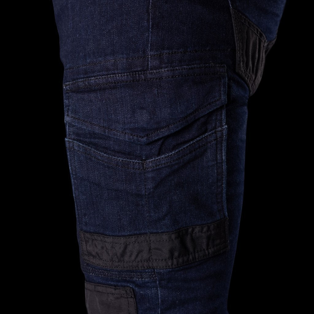 BAD ATTITUDE™ SLIM FIT DENIM WORK JEANS - BAD WORKWEAR