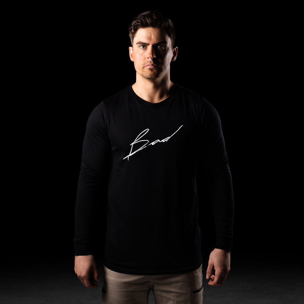 BAD SCRIPT™ HI-VIS L/S T-SHIRT - BAD WORKWEAR