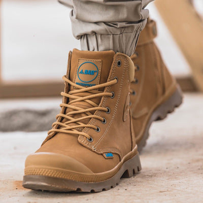 BAD SIGNATURE™ ZIP SIDE SAFETY WORK BOOTS - BAD WORKWEAR