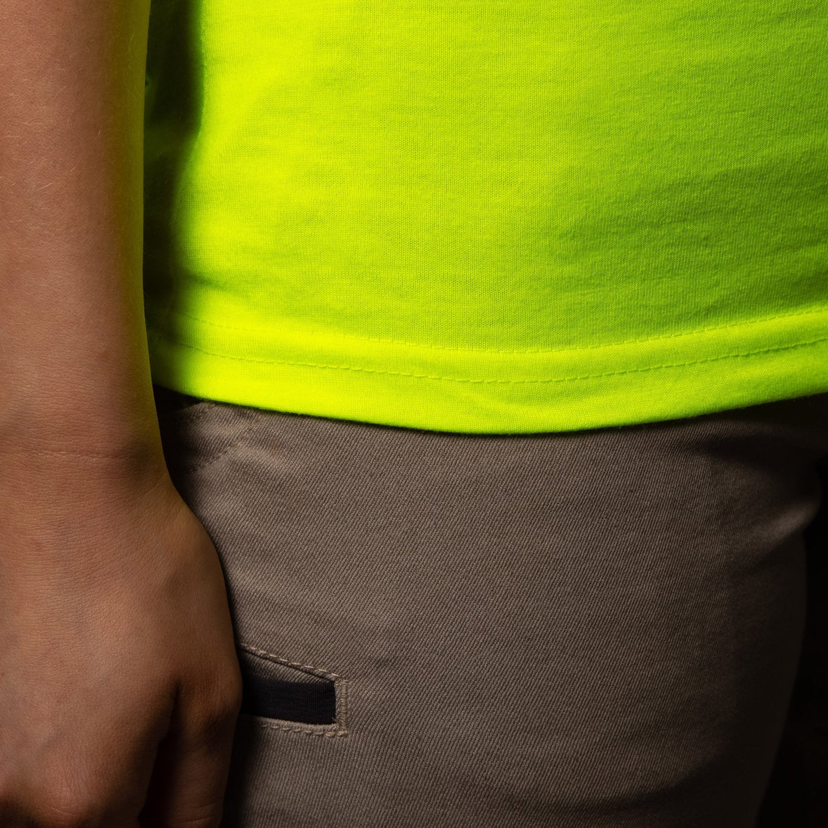 BAD® WOMENS TRADEMARK HI-VIS S/S T-SHIRT - BAD WORKWEAR