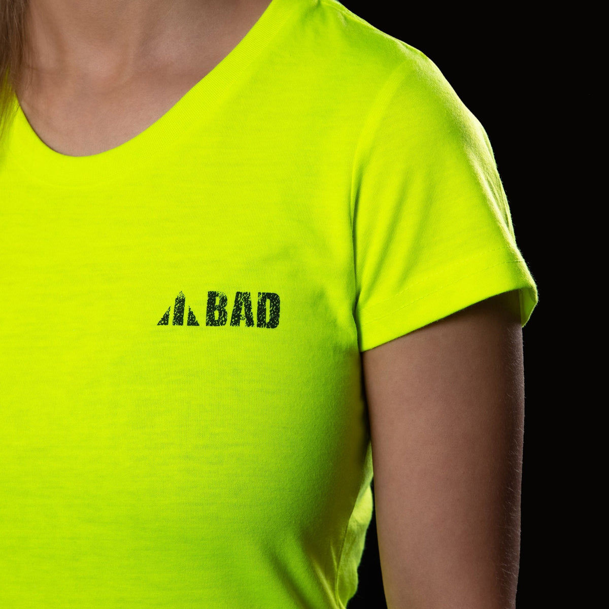 BAD® WOMENS TRADEMARK HI-VIS S/S T-SHIRT - BAD WORKWEAR