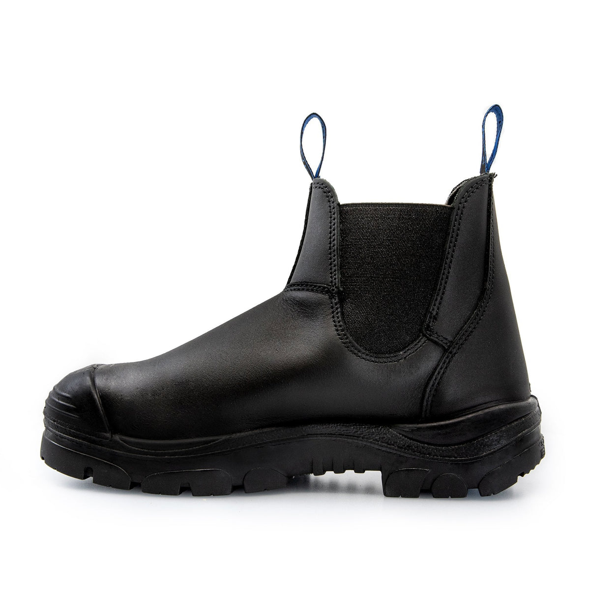 STEEL BLUE HOBART ELASTIC SIDE SAFETY WORK BOOTS 332101 - BAD WORKWEAR