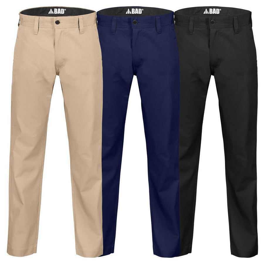 BAD 247™ SLIM FIT CHINO WORK PANTS - BAD WORKWEAR