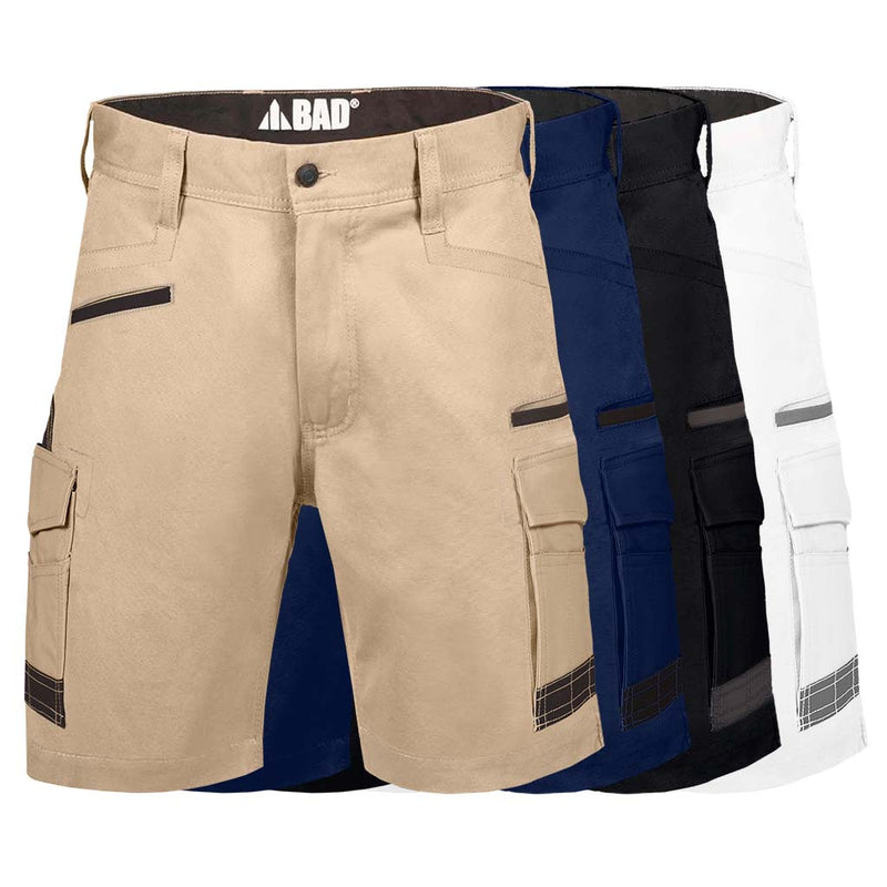 BAD ATTITUDE™ SLIM FIT WORK SHORTS - BAD WORKWEAR