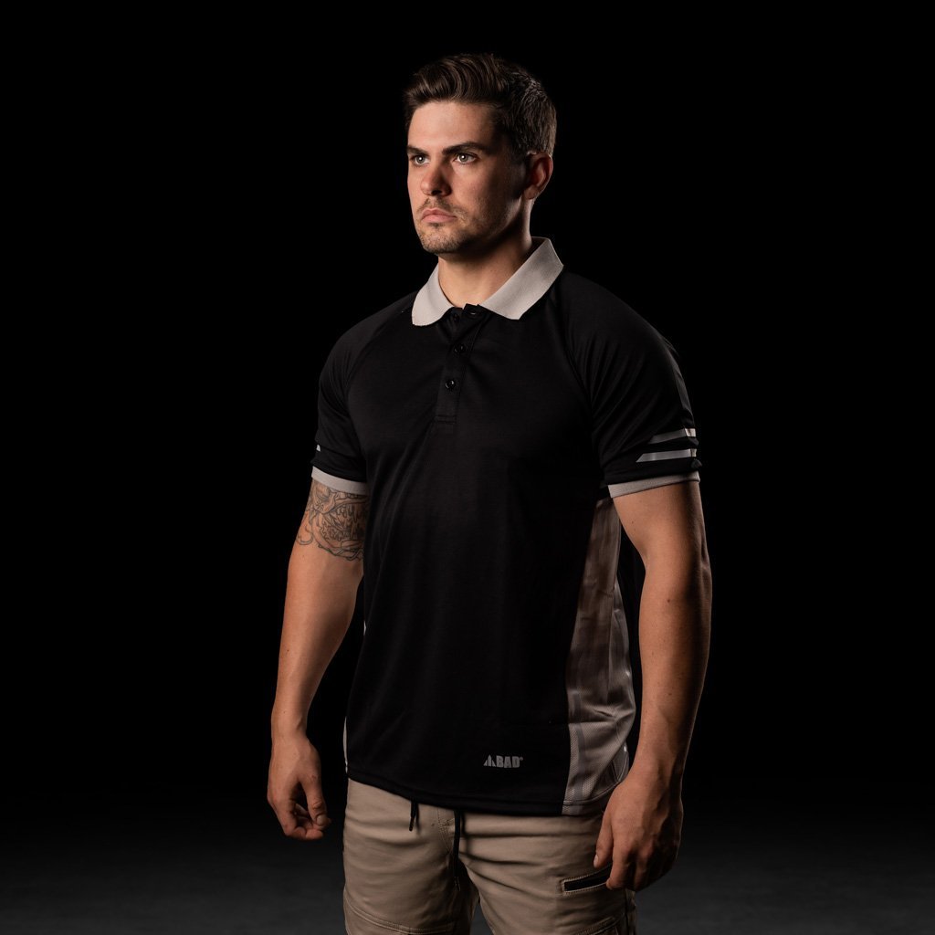 BAD MODERN™ COOLTECH S/S POLO - BAD WORKWEAR