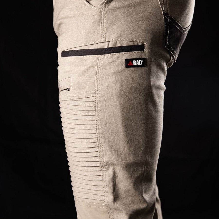 BAD REDEMPTION™ SLIM FIT CUFFED WORK PANTS - BAD WORKWEAR