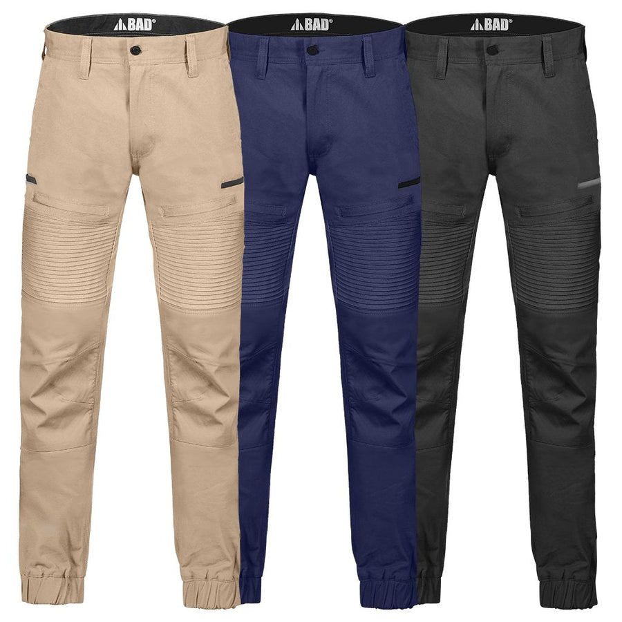 BAD REDEMPTION™ SLIM FIT CUFFED WORK PANTS - BAD WORKWEAR