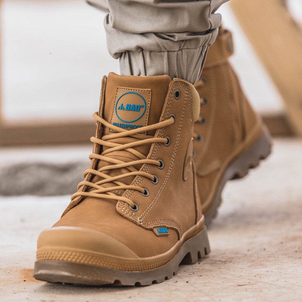 BAD SIGNATURE™ ZIP SIDE SAFETY WORK BOOTS - BAD WORKWEAR