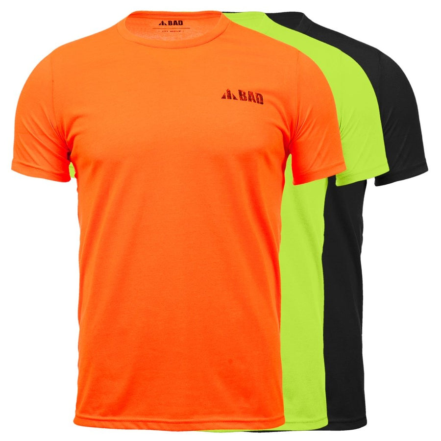 BAD® TRADEMARK HI-VIS S/S T-SHIRT - BAD WORKWEAR