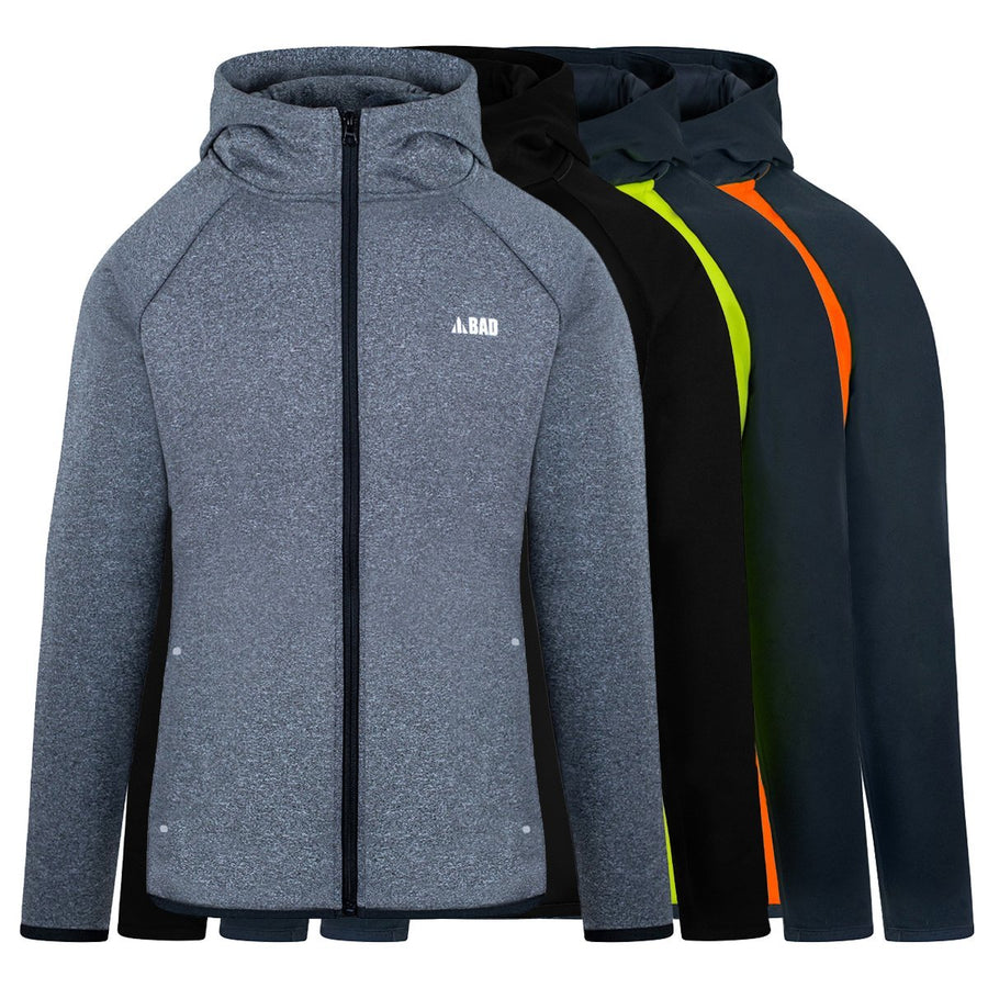 BAD WOMENS ENDURANCE™ HI-VIS FLEECE HOODIE - BAD WORKWEAR