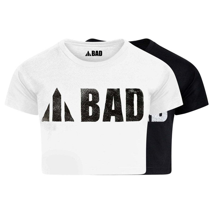 BAD® WOMEN'S TRADEMARK CROP S/S T-SHIRT - BAD WORKWEAR
