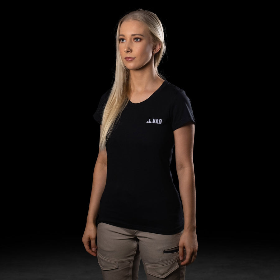 BAD® WOMENS TRADEMARK HI-VIS S/S T-SHIRT - BAD WORKWEAR