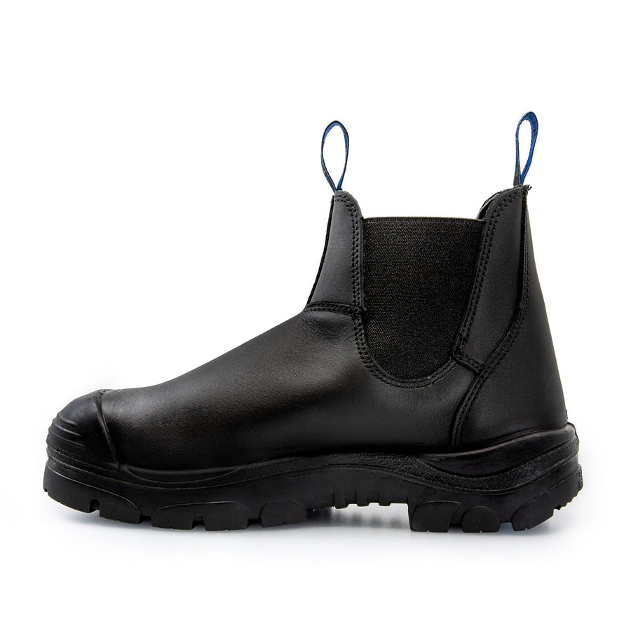 STEEL BLUE HOBART ELASTIC SIDE SAFETY WORK BOOTS 332101 - BAD WORKWEAR