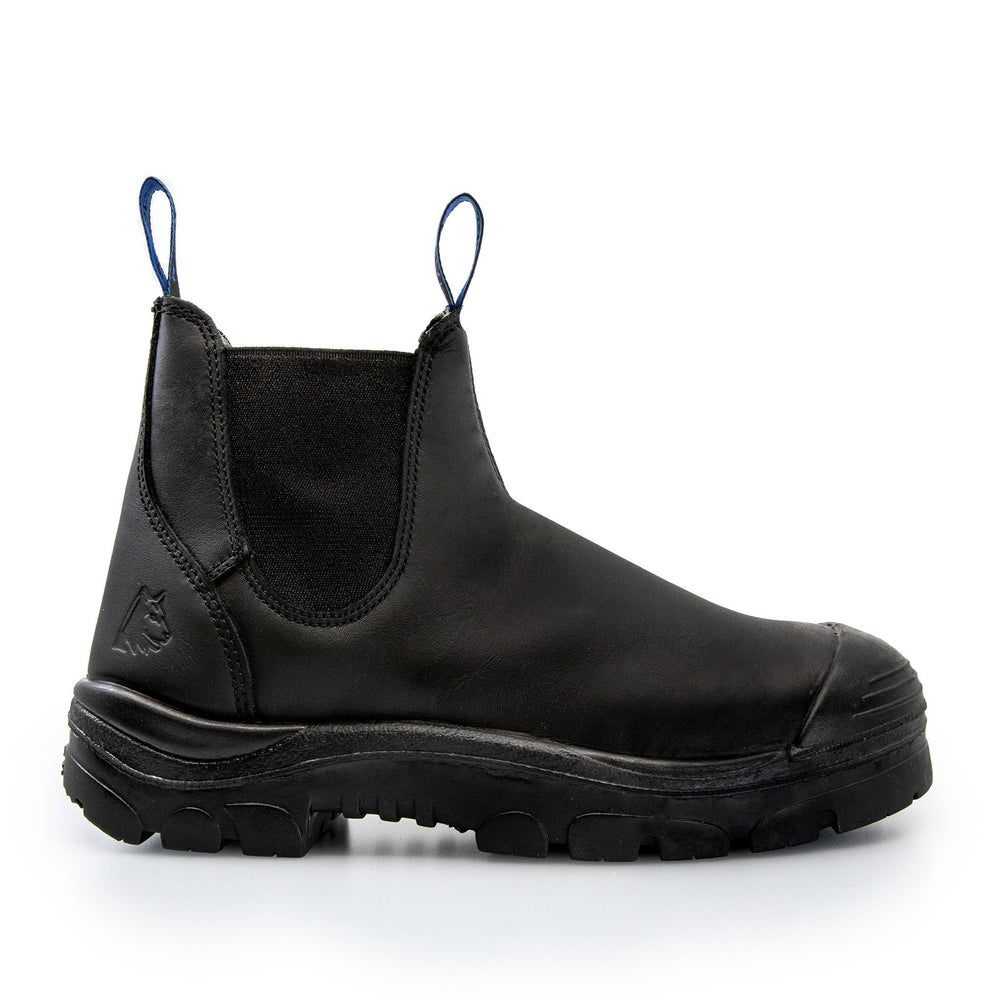 STEEL BLUE HOBART ELASTIC SIDE SAFETY WORK BOOTS 332101 - BAD WORKWEAR